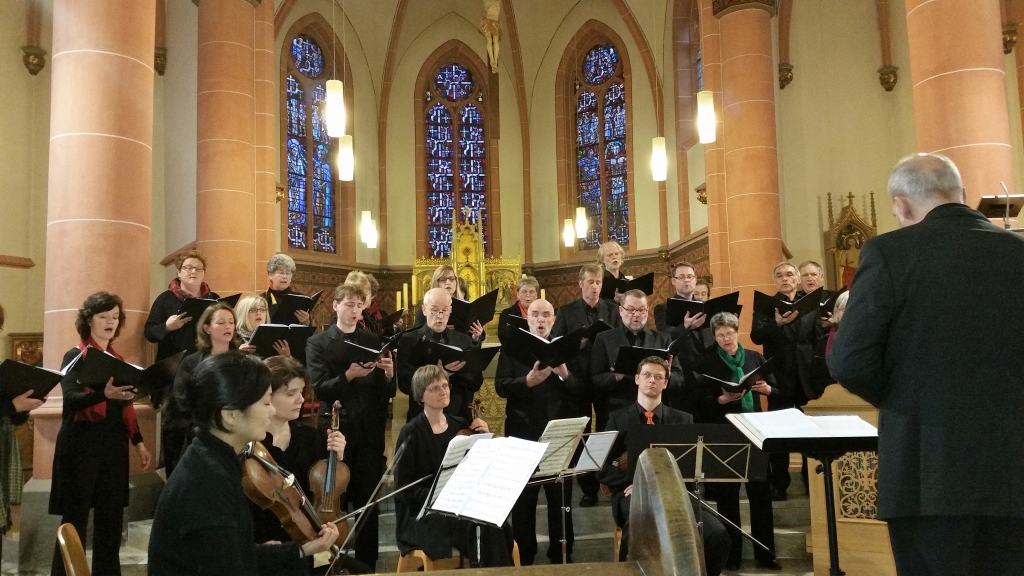 31. Tage der Alten Chormusik 2015 | Abschlusskonzert - Christ lag in Todesbanden | St. Agatha Wehlen - Bernkastel | Solisten | Cappella Cusana | Camerata Eyfalia | Leitung: Andreas Köhs