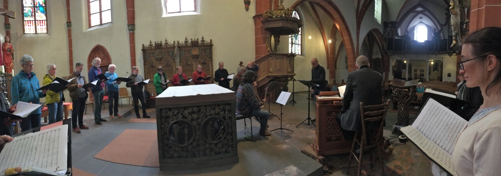 36. Tage der Alten Chormusik 2022 | Probe zum Abschlusskonzert - Musica Salisburgensis | St. Michael Bernkastel-Kues | 