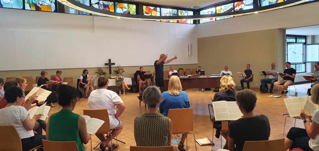 Kurt-Thomas-Kammerchor | Chorprobe | Leitung: Dreikönigskantor Andreas Köhs