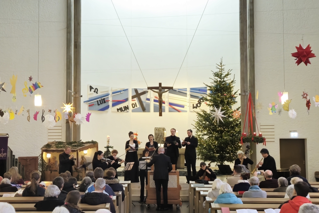 Kantatengottesdienst in der Erlöserkirche Frankfurt am Main - Oberrad zum 4. Advent 2024